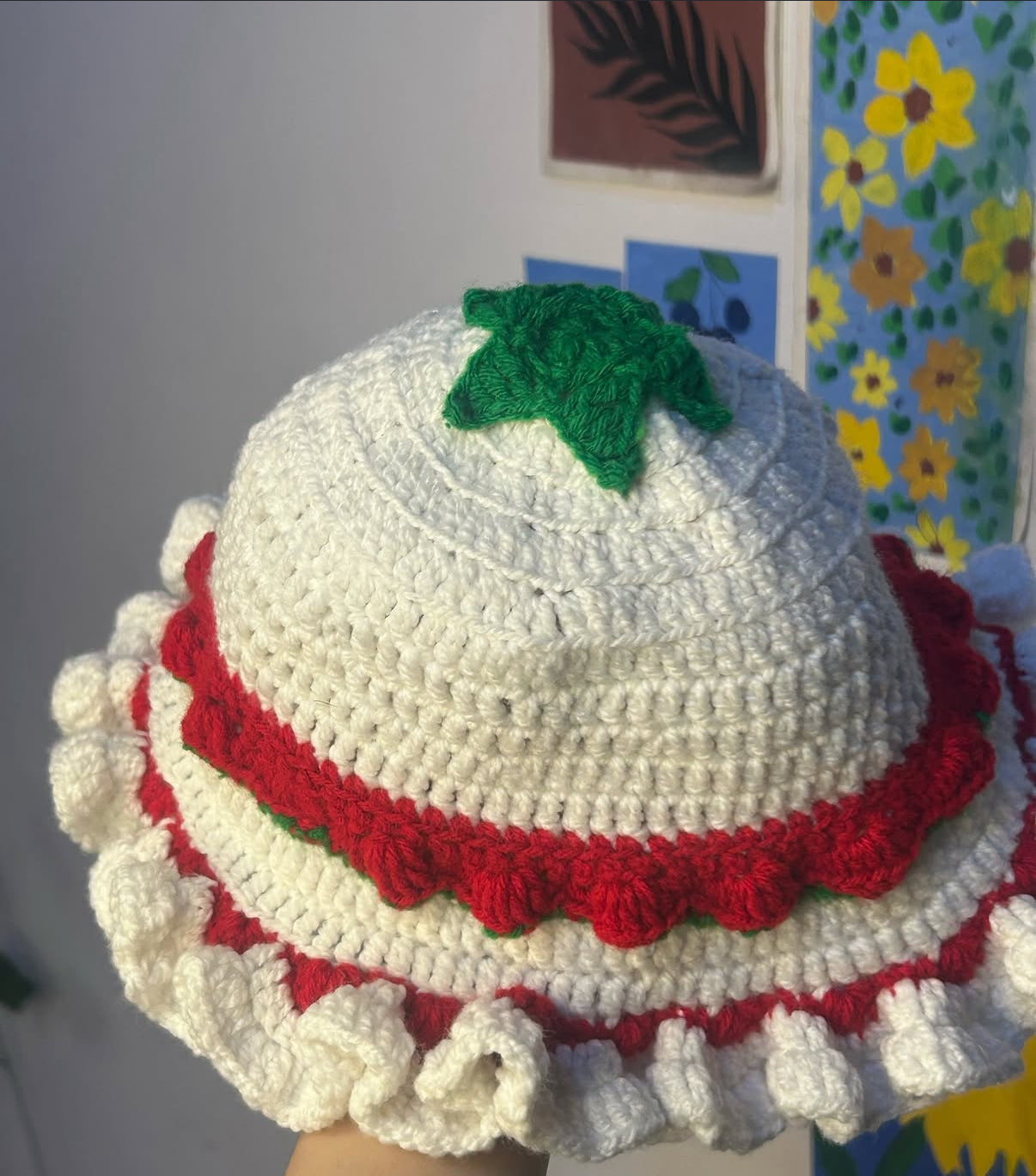 Crochet bucket hat