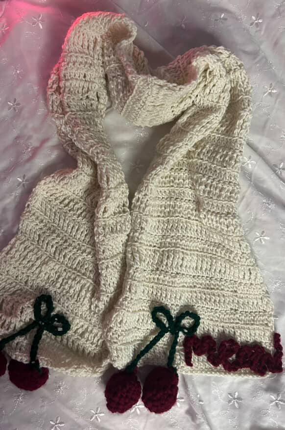 Cherry Scarf