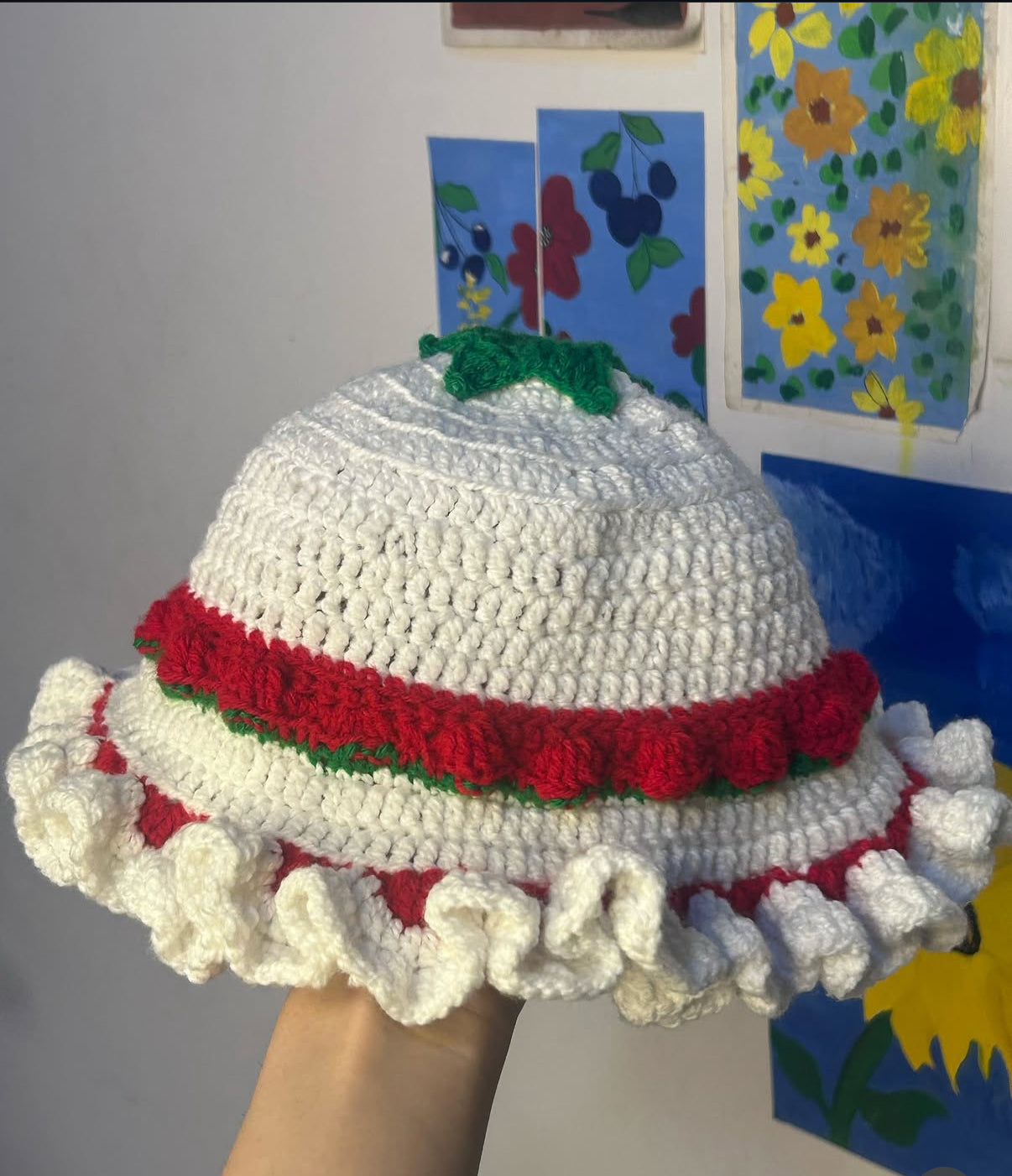 Crochet bucket hat