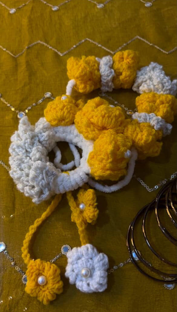 Crochet Gajre Pair🌼