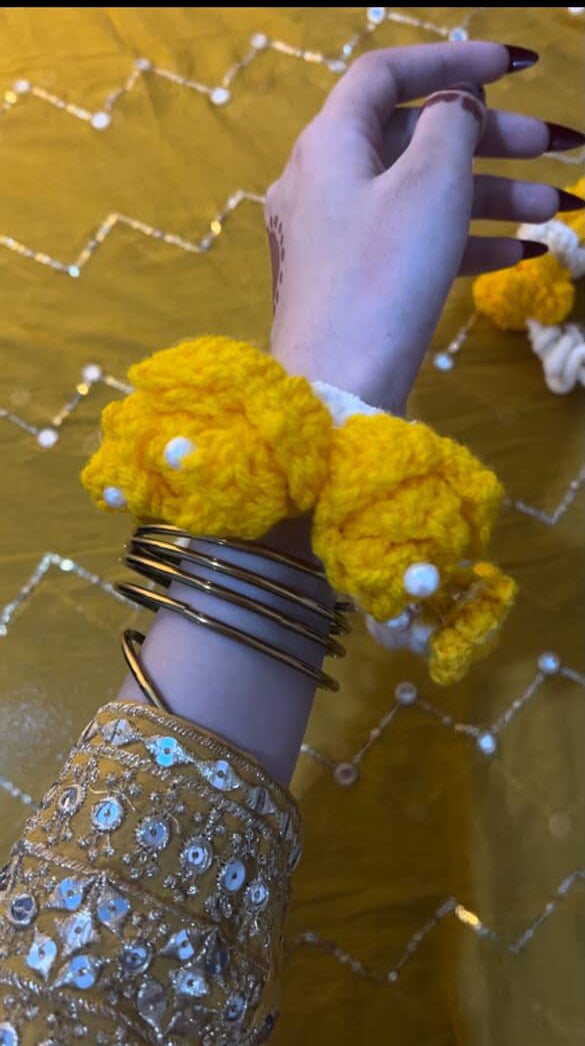 Crochet Gajre Pair🌼