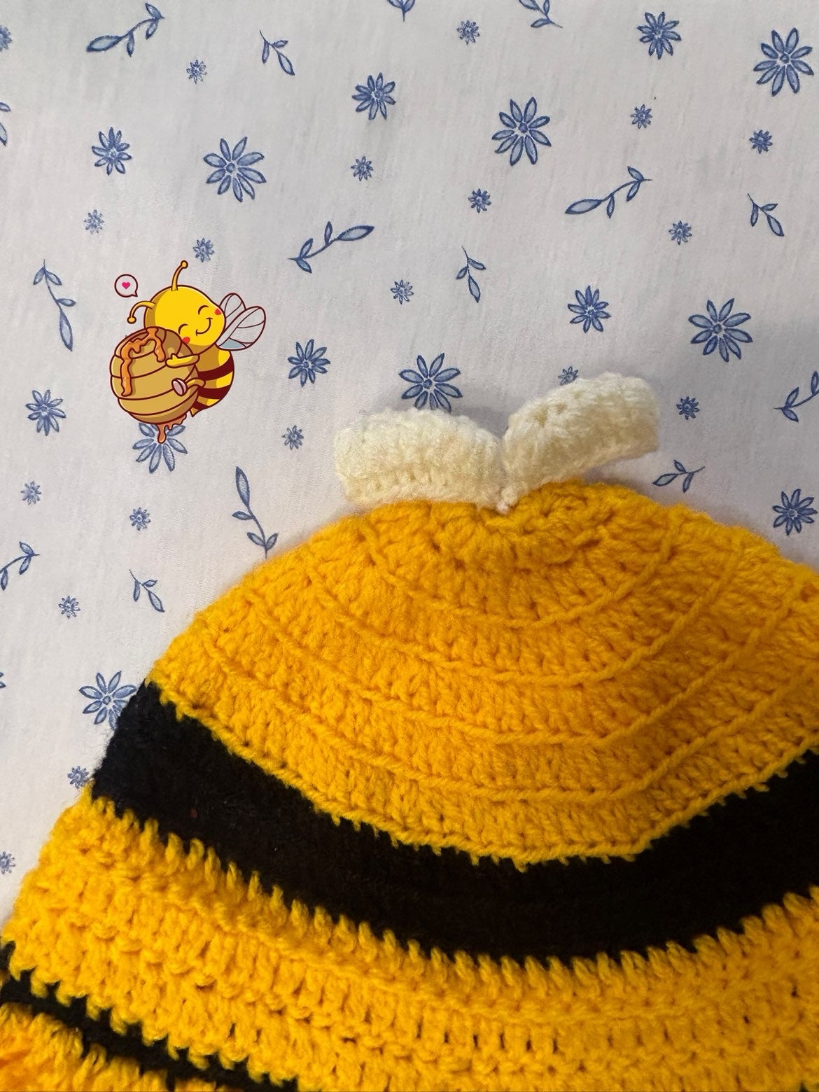 Crochet Bee hat🐝🍯