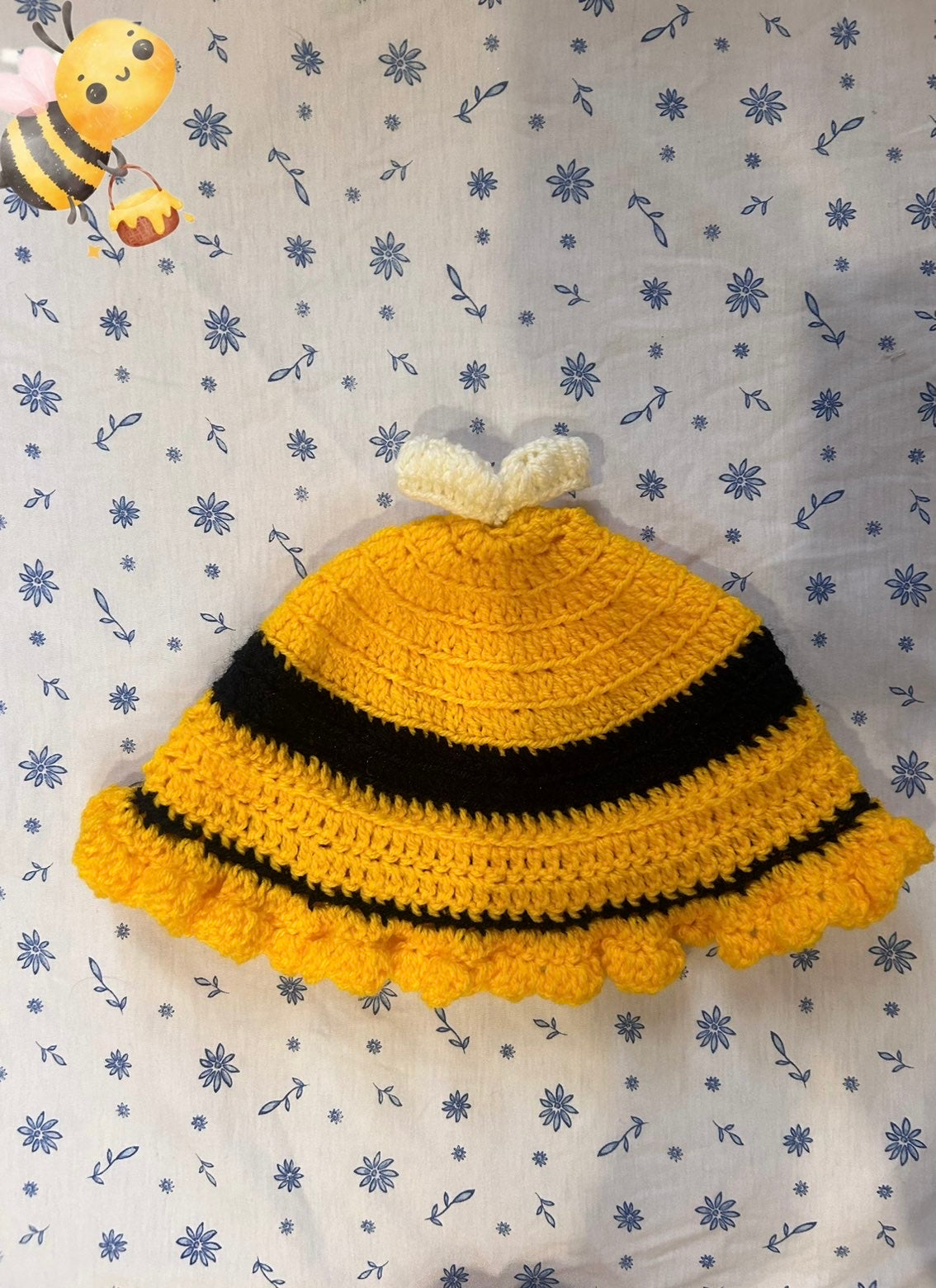 Crochet Bee hat🐝🍯